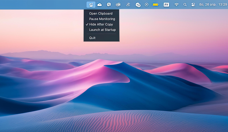 How to open clipboard history on Mac